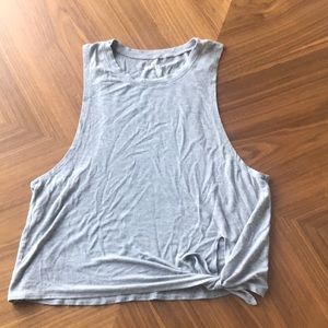 Grey Muscle Tank